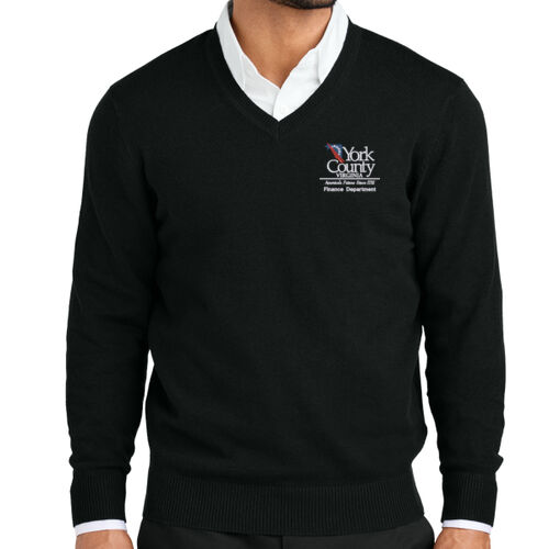 Unisex/Mens Easy Care V-Neck Sweater Thumbnail