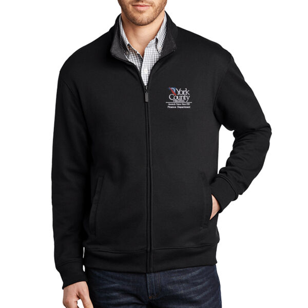 Unisex/Mens Interlock Full Zip Jacket Thumbnail
