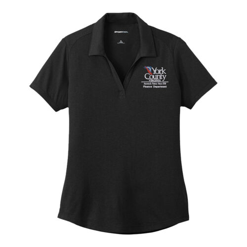 Ladies PosiCharge Tri Blend Wicking Polo Thumbnail