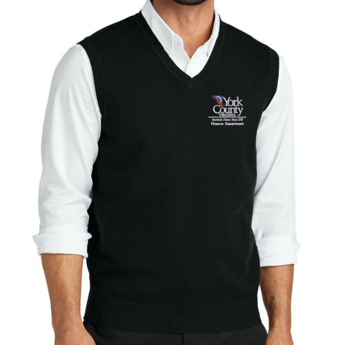 Unisex/Mens Easy Care  Sweater Vest Thumbnail