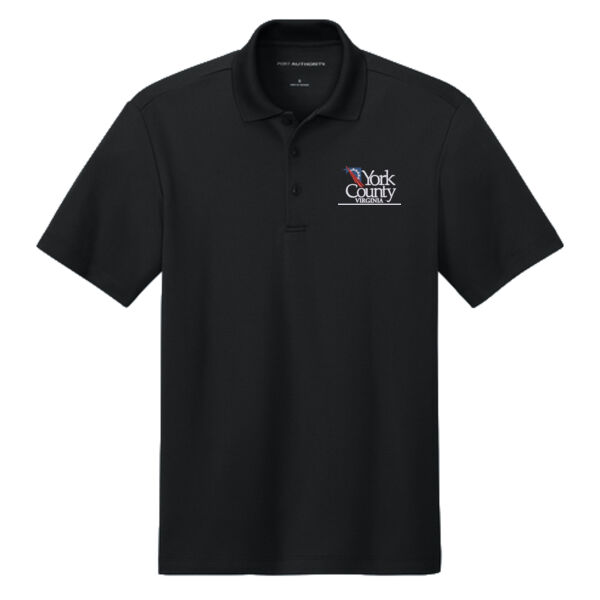 Unisex/Mens Plaited Pique Polo Thumbnail